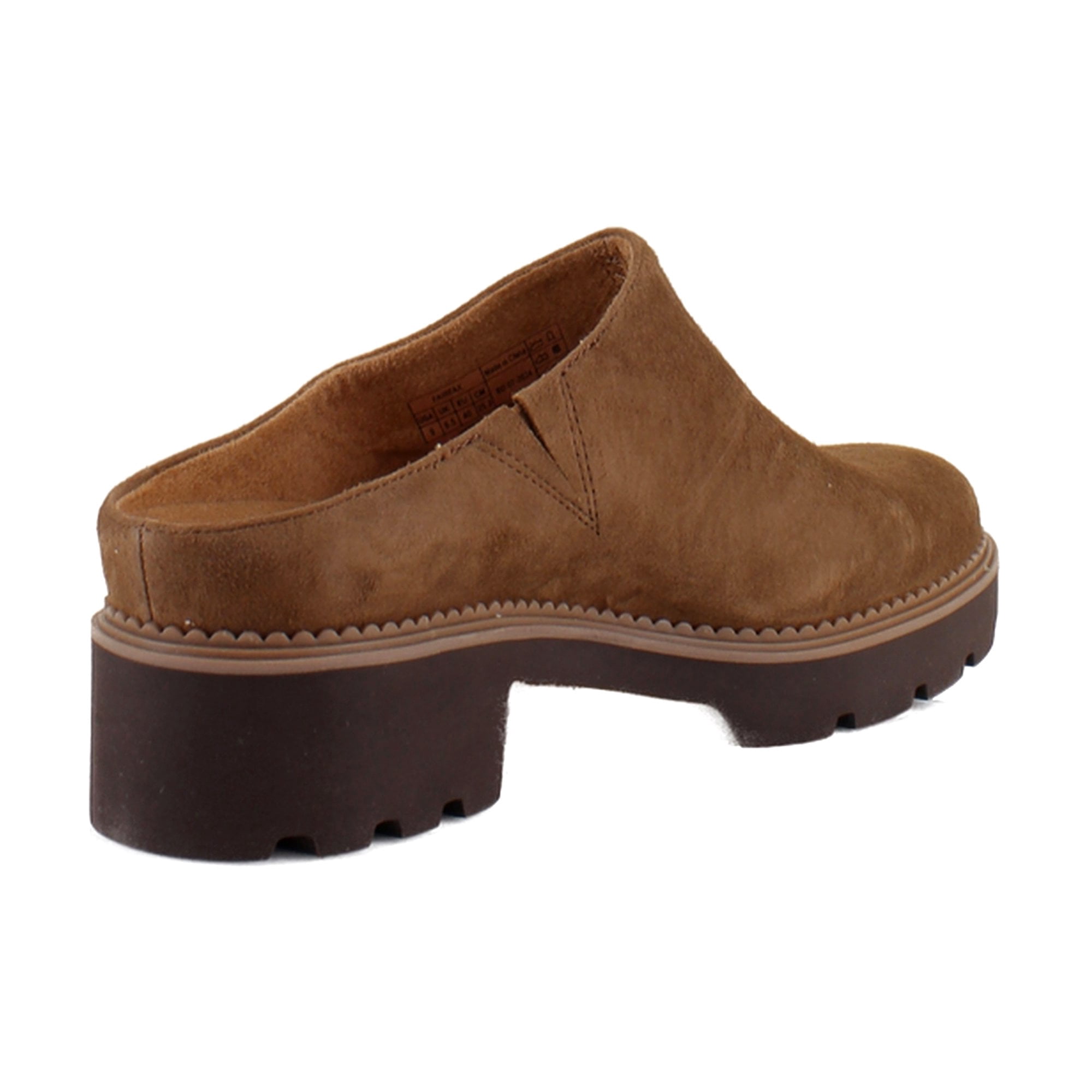Vionic Fairfax Women's Clogs & Mules Hazelnut Brown Waxed Suede