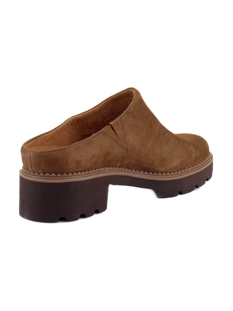 Vionic Fairfax Women's Clogs & Mules Hazelnut Brown Waxed Suede