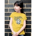 thumbnail image 2 of More Glamour - Starry Sparkle Retro Emoji Graphic Youth's T-shirt, 2 of 4
