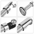 thumbnail image 3 of FONWILYO 4Pcs Stainless Steel Toilet Partition Support Feet Bracket Enhanced Stability for Restrooms, 3 of 8