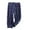 b-1142Navy371, variant on WEIGFI Child Boys Girls Flannel Clothes Pants Winter Warm Soft Fuzzy Homewear With Sweatpants Fashionable Trousers Solid Color Slacks