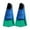 Black #6, variant on Diving Short Fins for Swimming Training, Slip Resistant Sole, Leg Strength Enhancer, Comfortable Fit, Adults & Kids, Snorkeling & Diving Equipment, Size Chart Available