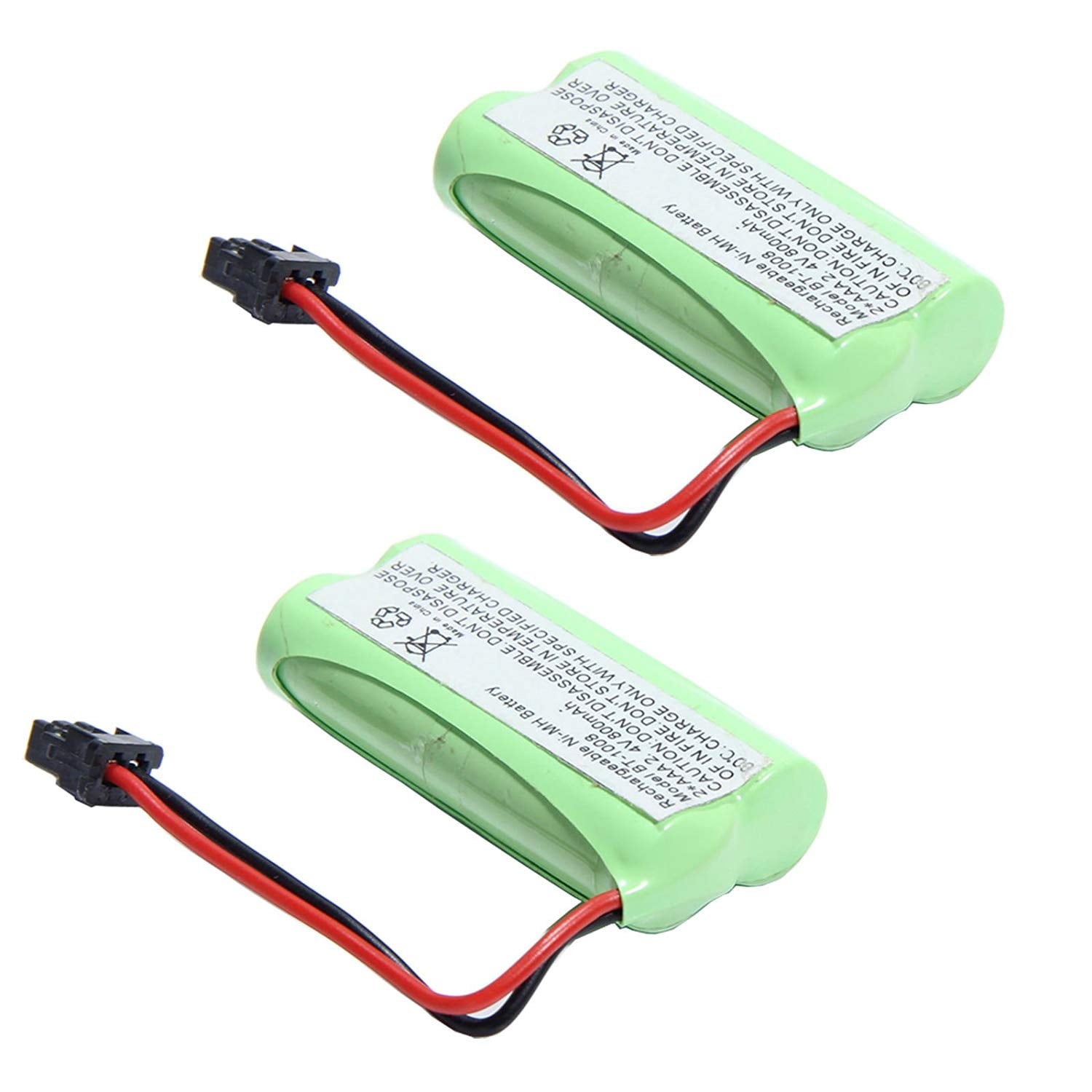MegaPower (TM) 2x 2.4v 800mAh Home Phone Battery for Uniden BT1021 BT