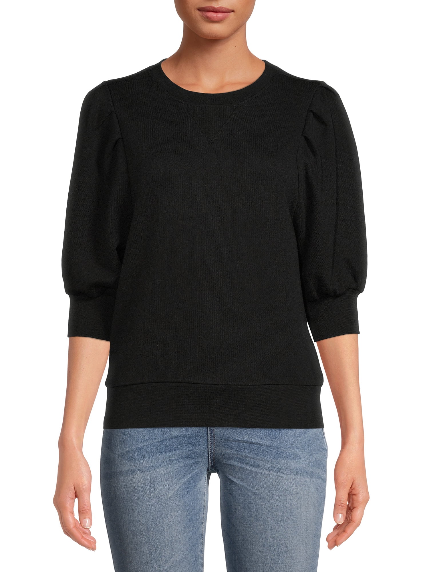 Puff Sleeve Sweatshirt 