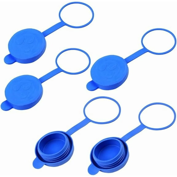 5 Gallon Water Bottle Caps, Upgraded Reusable Replacement Caps, Spill Proof Caps For 55mm Water Bottles