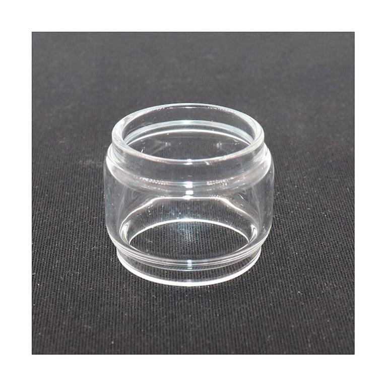 5 Pcs Spare Glass Pyrex Tank Bulbs for GeekVape Zeus Sub Ohm / Zeus X RTA  4.5Ml(Transparent)