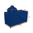 thumbnail image 2 of COVERS&ALL Big Egg Grill Outdoor Patio Covers 18 Oz Waterproof - 100% UV & Weather Resistant PVC Coated Patio Furniture Covers with Air Pockets & Drawstring for Snug fit (60" L x 27" W x 56" H, Blue), 2 of 7