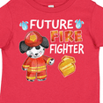 thumbnail image 4 of Inktastic Future Fire Fighter with Cute Dalmatian Dog Boys or Girls Toddler T-Shirt, 4 of 5