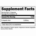 thumbnail image 3 of XPI Supplement D-Aspartic Acid (DAA) 3000mg, 120 Capsules, 30 Servings, 3 of 4