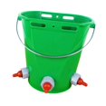 thumbnail image 4 of Cubo alimentador para terneros, cubo para terneros, suministros para , fácil instalar, práctico, alimentación gran capacidad, Verde con 3 pezones, 4 of 8