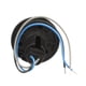 Base Enfichable Attwood LightArmor 3 Broches - Acier Inoxydable, Ronde, Pour Bateau, Référence 910R3PSB-7
