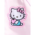 thumbnail image 2 of Hello Kitty Girls' Graphic Patch Varsity Sateen Jacket with Long Sleeves, Sizes 4-12, 2 of 4