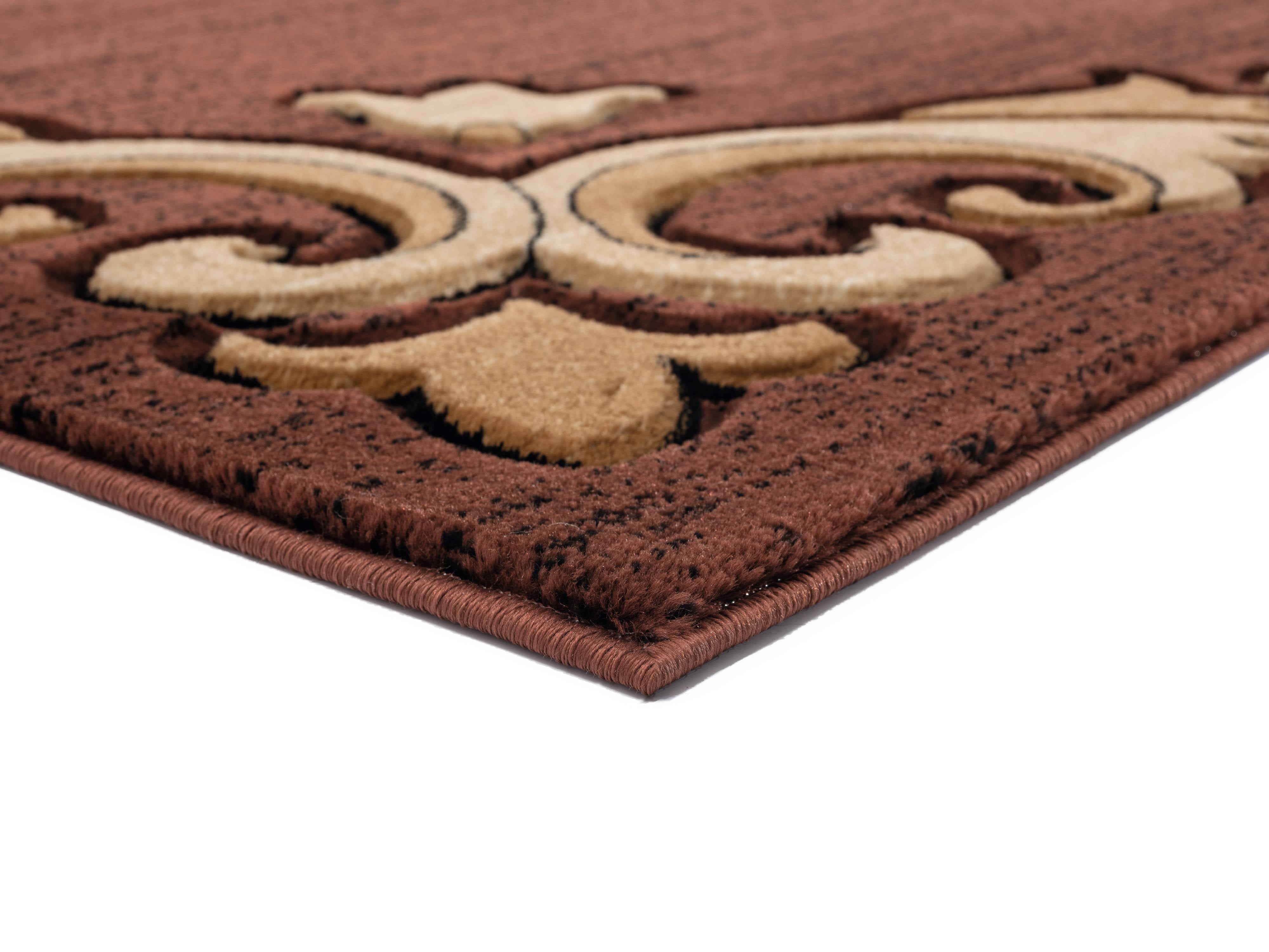 United Weavers Drachma Diana Traditional Medallion Accent Rug, Brown, 1'10" x 2'8"