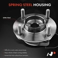 thumbnail image 5 of A-Premium Wheel Hub Bearing Assembly Compatible with BMW F01 F10 F12 528i 535d 535i GT 550i GT 640i 650i 740i 740Li 750i 750Li 760Li Front Left or Right Fits select: 2010-2019 ROLLS-ROYCE GHOST, 5 of 8