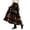 A-Black1268, variant on Wxolcjlv Women's Floral Print Tiered Maxi Skirt Elastic Waist Vintage Bohemian Long Skirts
