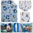 Disney Mickey Mouse Having Fun 4Piece Toddler Bedding Set, Toddler Bed