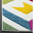 thumbnail image 3 of SAFAVIEH Hollywood Kelly Abstract Area Rug, Ivory/Rose, 9' x 12', 3 of 6