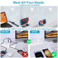 thumbnail image 6 of USB C Block,FiveBox 25W PD Type C Charger Block Dual USB C Wall Charger Adapter USB C Brick Type C Fast Charging Block,White, 6 of 7