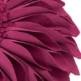 thumbnail image 6 of JWH 3D Handmade Decorative Aesthetic Velvet Flower Pillows for Room Decor 12inch Carmine, 6 of 8