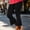 Black women flare capri pants a1, variant on Women's Flare Leg Elastic Waist Flowy Casual Capri Pants Active Lounge Yoga Travel Summer Outfits, Brown L
