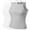 4PACK - 2White/2Light Grey, variant on MixMatchy Women's 4-Pack Simple Casual Basic Active High Neck Ribbed Tank Top