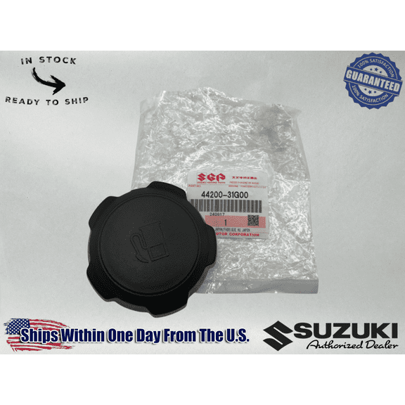 Suzuki Genuine OEM KING QUAD LT-A LTA 450 500 700 750 FUEL GAS CAP 44200-31G00