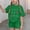 Green, variant on Cethrio St. Patrick's Day Outfit Sets for Girl, 2 Piece Short Sleeve Summer Girls' Clothing Sets Beige Size 10-12