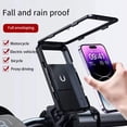 thumbnail image 4 of Transemion Black Mobile Phone Holder For Motorcycle With Rain Resistant Features Suitable For Various Car, 4 of 6