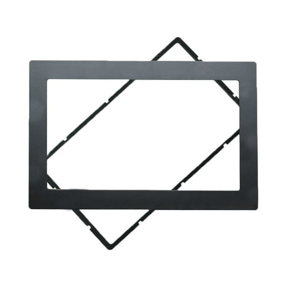 Universal Double 2-DIN Frame Trim For Car Stereo Radio Fascia Panel DVD Player`