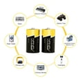 thumbnail image 3 of NANFU 12 Pack Alkaline D Cell Batteries for Household & Business, 3 of 7