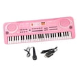 thumbnail image 1 of Teclado de Piano para niños juguete de educación temprana teclado de música portátil Pianos de juguete para regalos niños y niñas vacaciones Rosa, 1 of 9
