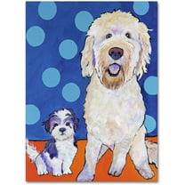 Trademark Fine Art "Blues Brothers" Canvas Art by Pat Saunders-White