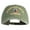 Olive, variant on U.S. Army 86th Infantry Brigade Combat Team Embroidered Washed Solid Pigment Dyed Cotton Twill Brass Buckle Cap - Navy OSFM