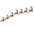 thumbnail image 3 of 3D Light-Up Wooden Reindeer Christmas Decor, Warm Backlit Glow Handmade Real Wood LED Reindeer Christmas Wall Decor, for Living Room, Bedroom, Fireplace(7Pcs), 3 of 9