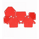 thumbnail image 1 of Imán Escuadra Para Soldar Magnética Herramientas 6 Pzs Rojo, 1 of 5