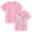 Pink, variant on Gubotare Summer Tops for Girls Girls' Oversized T Shirts Short Sleeve Crewneck Summer Casual Loose Tops Tees (Yellow,Size 2-3 Years)
