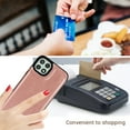 thumbnail image 3 of Wallet Case for Samsung Galaxy A22 5G with Card Holder, Back Folio Flip Premium PU Leather Kickstand Card Slots Case, Double Strong Magnetic Clasp Durable Shockproof Phone Case,Rosegold, 3 of 8