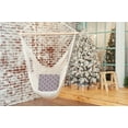 thumbnail image 3 of 18" x 18" Simply Daisy Patterned Trees Winter Polyester Indoor/Outdoor Pillow, Frosting Qty 1, 3 of 3