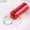 Red, variant on Waterproof Aluminum Pill Box Bottle Cache Drug Holder Keychain Medicine Box