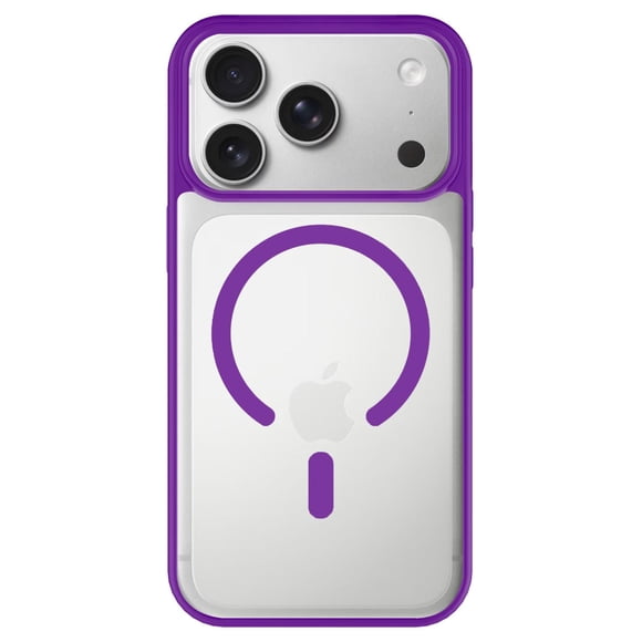 Funda Para iPhone 17 Pro MagBump Morada AMPD