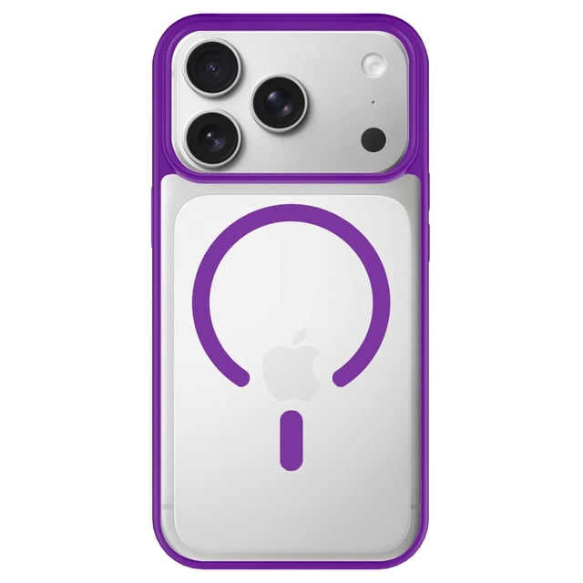 Funda Para iPhone 17 Pro MagBump Morada AMPD