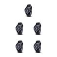 thumbnail image 1 of Reloj analógico de cuarzo Sweethay para hombre carcasa de aleación deportes de negocios hebilla de Acero inoxidable Type2 NO2, 1 of 6