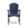 thumbnail image 6 of GDF Studio Cartagena Outdoor Acacia Wood Adirondack Dining Chairs, Set of 2, Blue Navy, 6 of 6