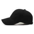 thumbnail image 5 of MKKAS Men’s Long Brim Baseball Cap Hat, Adjustable Outdoor Sports Sun Protection Hat for Fishing and Hiking, Black, Baseball Cap Hat, Long Brim, 5 of 8