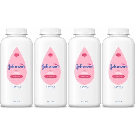 4 Pack - Johnson's Baby Powder Original 9oz Each