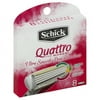 Schick Quattro for Women Razor Refill Cartridges, 8 Cartridges