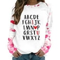 thumbnail image 3 of TaTaai Hoodies Shirts for Women Early Fall Long Sleeve Tops Vintage Graphic Outfits Tops Fashion Pullover Tees Gift, 3 of 7