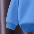 thumbnail image 7 of Staki Baby Sweatshirt Set Toddler Baby Boy Fall Winter Clothes Funny Letter Long Sleeve Sweatshirt and Pants Set 2 Piece Sweatsuit Outfit 3-10Y(Blue,4-5 Years), 7 of 7