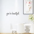 thumbnail image 5 of Ganfancp Alabanza Espejo Pared Decorativa Pegatinas Salón Dormitorio Pared Decorativa Pegatinas Ofertas Del Día 1X Adhesivo Mural, 5 of 5