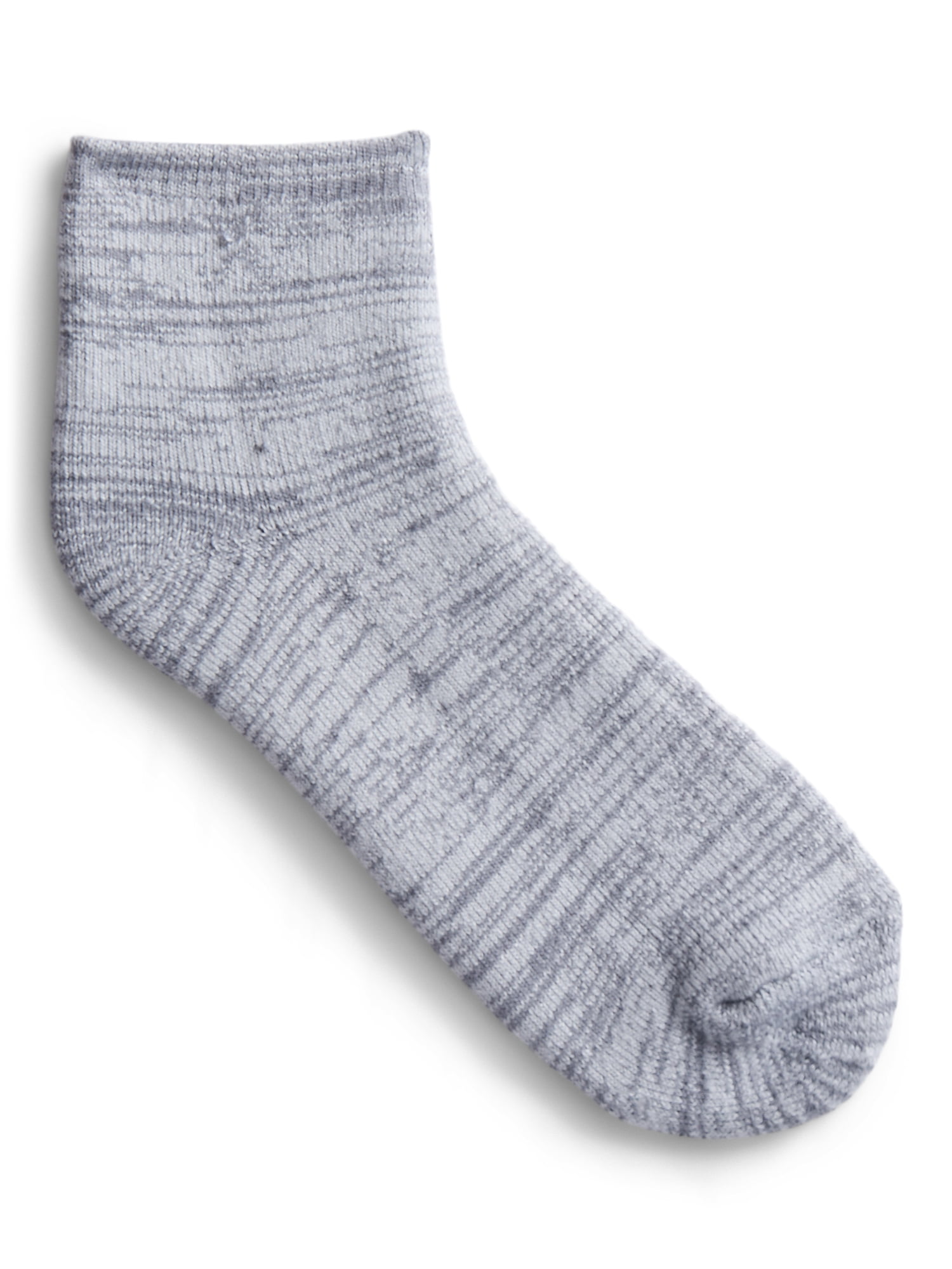 Joyspun Women’s Comfort Full Terry Ankle Socks, 3-Pack, Shoe Sizes 4-10